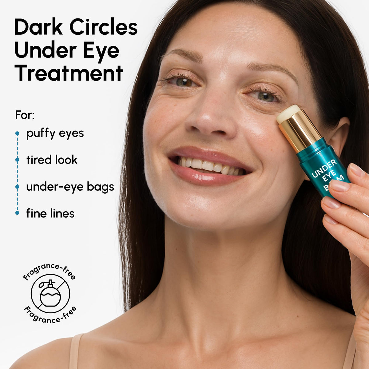 MAREE Under Eye Balm Stick with Retinol & Ceramide Complex (1 Stick) – Targeted Eye Brightener & Anti-Wrinkle Facial Moisturizer