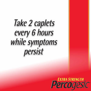 Percogesic Extra Strength Acetaminophen & Diphenhydramine Pain Relief, Fast-Acting Aspirin-Free Fever Reducer & Antihistamine, 60 Count PercogesicBuy Supplements Australia