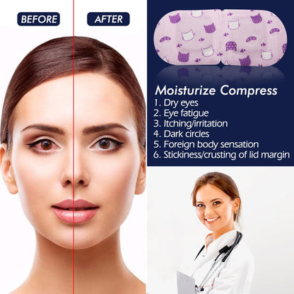 Jekeno Steam Eye Mask - Monthly Care Value Pack (30 Packs)