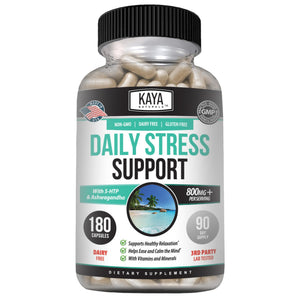 Kaya Naturals - Natural Herbal Support Vitamin Supplement are Designed to Help You find Balance and Relaxation in Your Daily Routine - Vitamin Supplement - 180 Capsules Kaya NaturalsBuy Supplements Australia