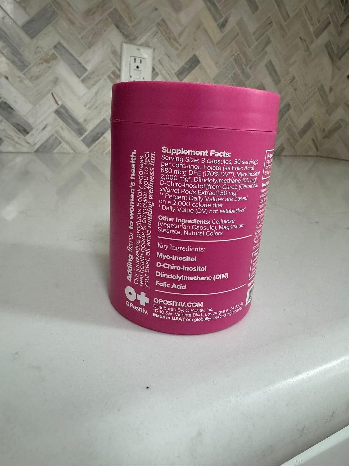 FLO Ovarian for Cycle Regularity - Myo & D-Chiro Inositol - 30-Day Supply