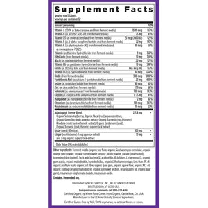 New Chapter Energy Supplement - Perfect Energy Multivitamin for Balanced Energy + Stress Support with B Vitamins + Vitamin D3 New Chapter