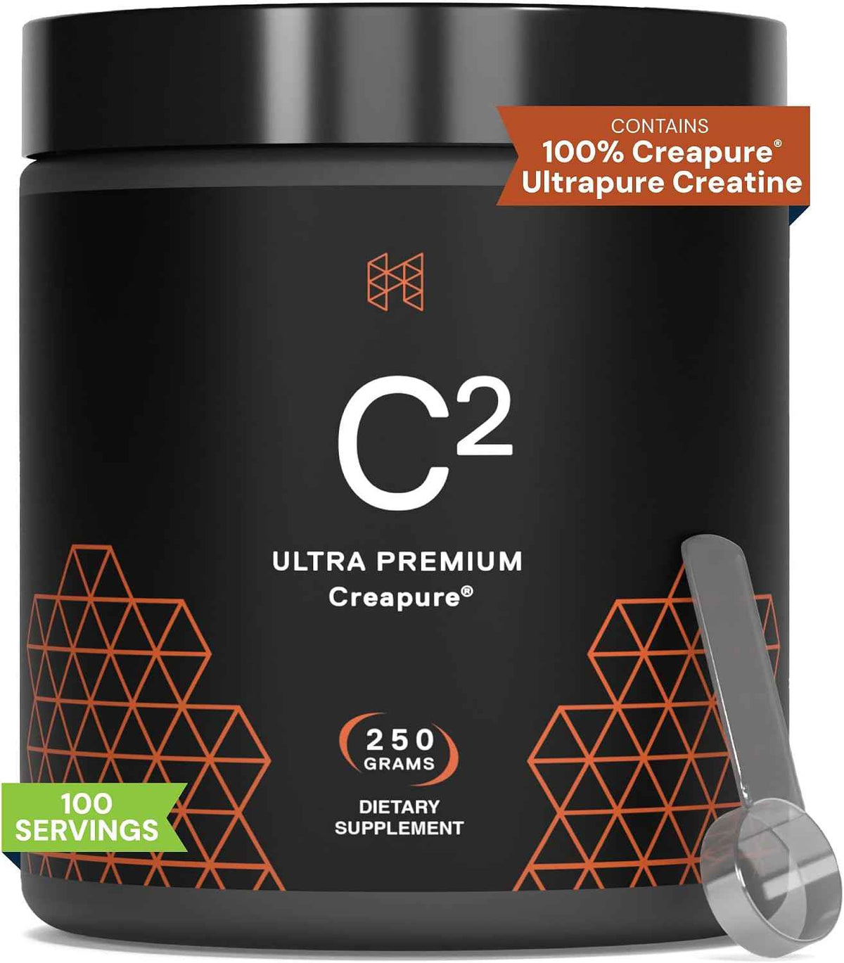 HPN C2 Creapure Creatine for Strength & Recovery, 100 Servings - Ultra-pure Creapure creatine supports strength, performance and recovery; vegan, non-GMO and independently tested.