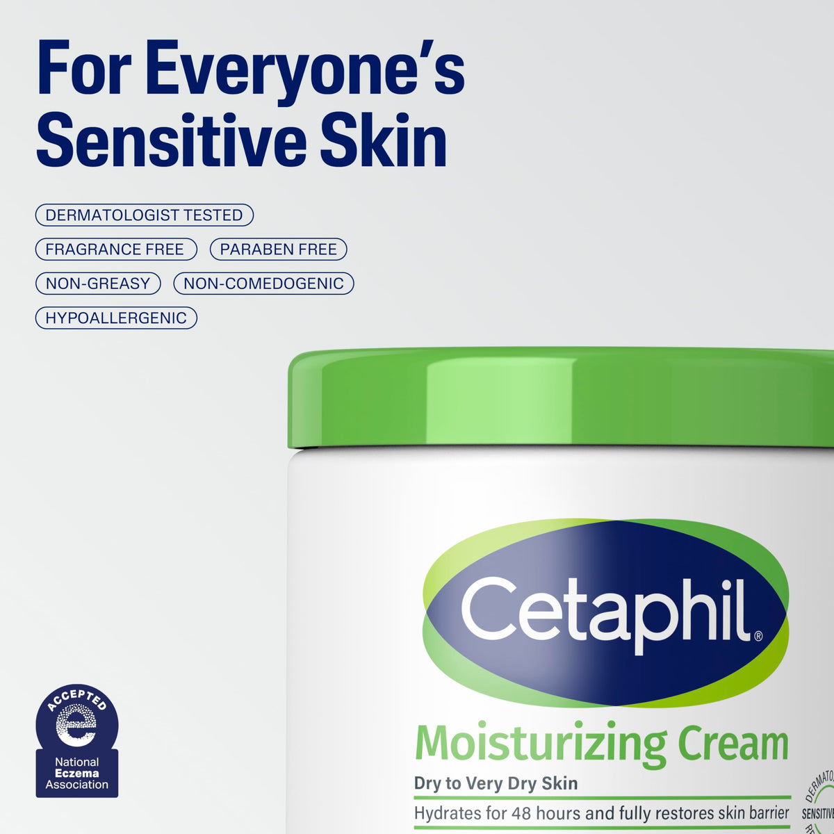 supplement products​Cetaphil Face & Body Moisturizer, Hydrating Moisturizing Cream for Dry to Very Dry, Sensitive Skin, NEW 20 oz, Fragrance Free, Non-Comedogenic, Non-Greasy (Packaging May Vary) - JerryCherryUSA