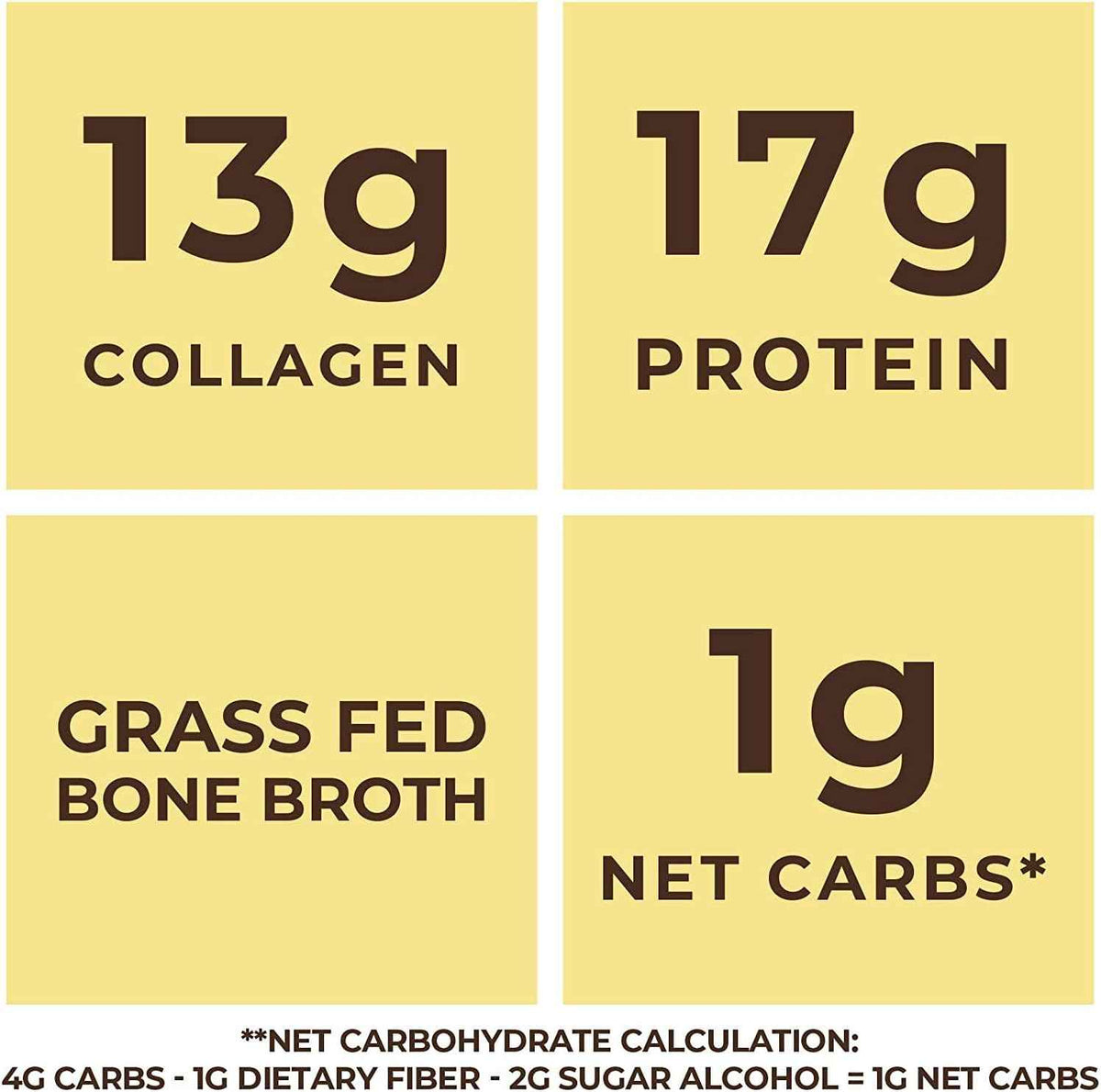 Left Coast Performance Vanilla Bone Broth Protein Powder, 16oz + Chocolate Bone Broth Protein Powder 16oz