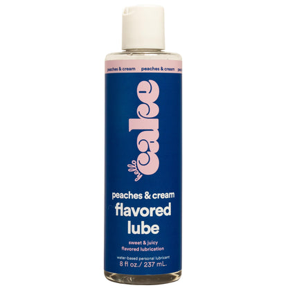 Hello Cake Peaches & Cream Flavored Personal Lubricant, 8 fl oz