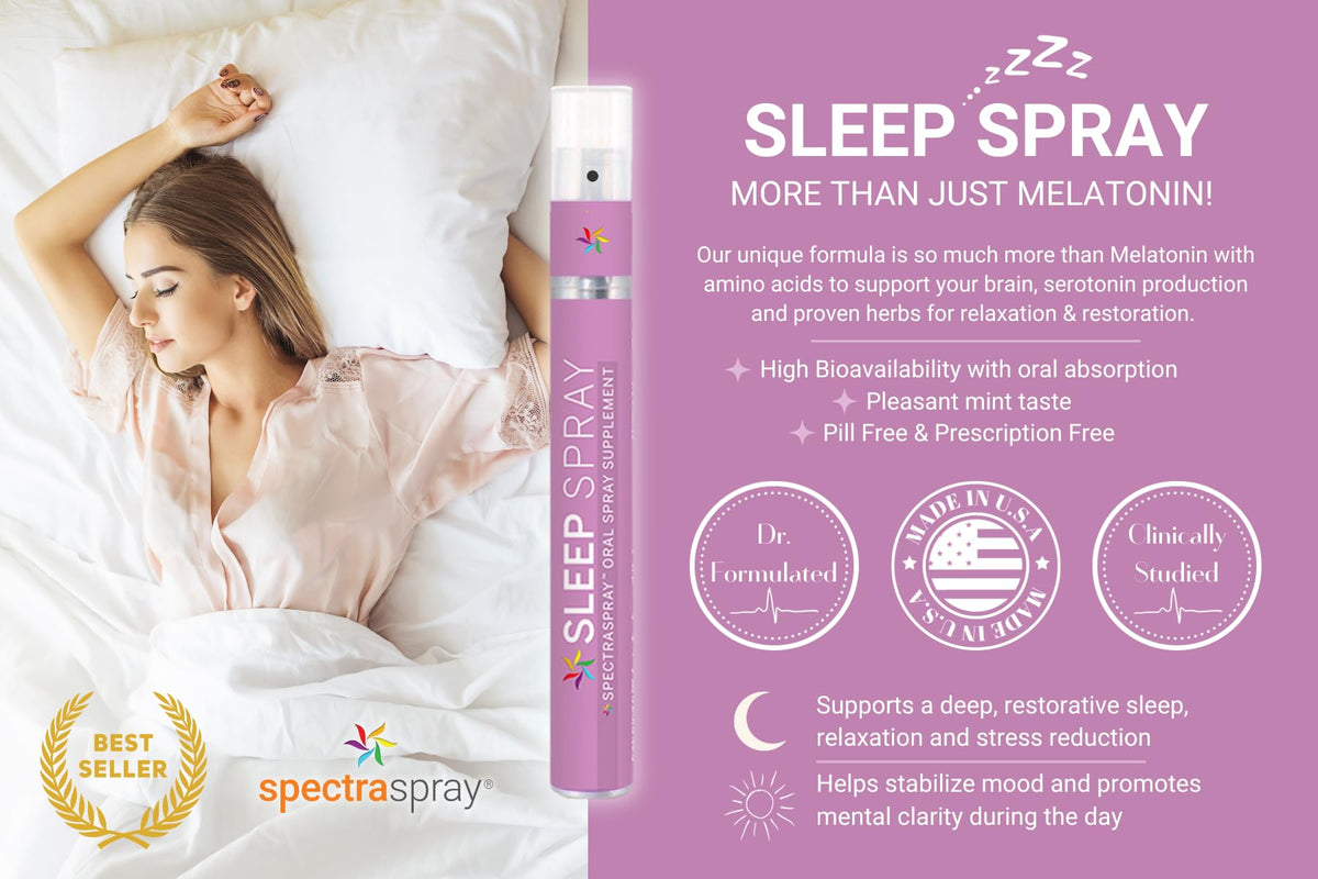 Spectraspray Sleep Support Spray (90 Day Supply) - Oral Spray Supplement