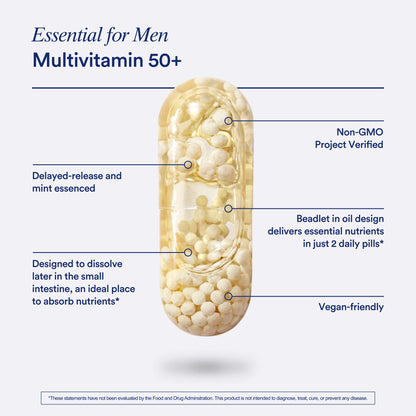 Ritual Men's 50+ Multivitamin - 60 Capsules - 30 Servings