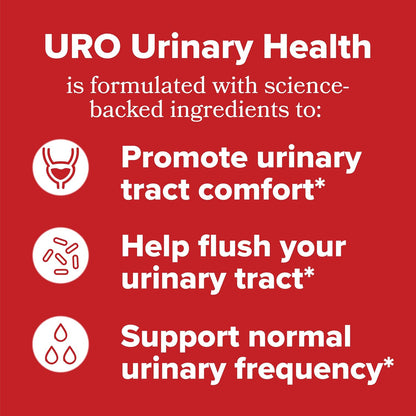 URO Urinary Tract Health Supplement with Pacran Cranberry - 30-Day Supply