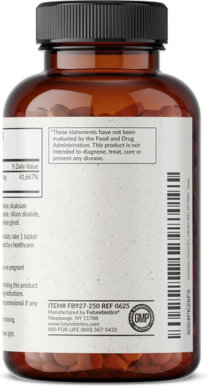 Futurebiotics Vitamin B12 1000mcg Vegetarian Friendly Non-GMO, 250 Tablets