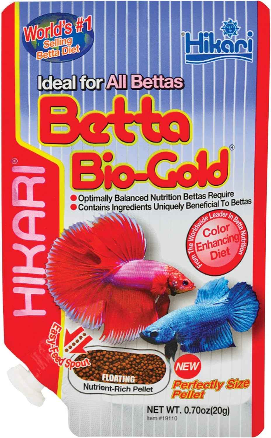 Hikari Tropical Betta Bio-Gold Fish Food, 0.70 oz (20g)