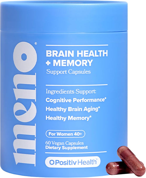 MENO Brain Health + Memory Capsules with Phosphatidylserine - 30-Day Supply