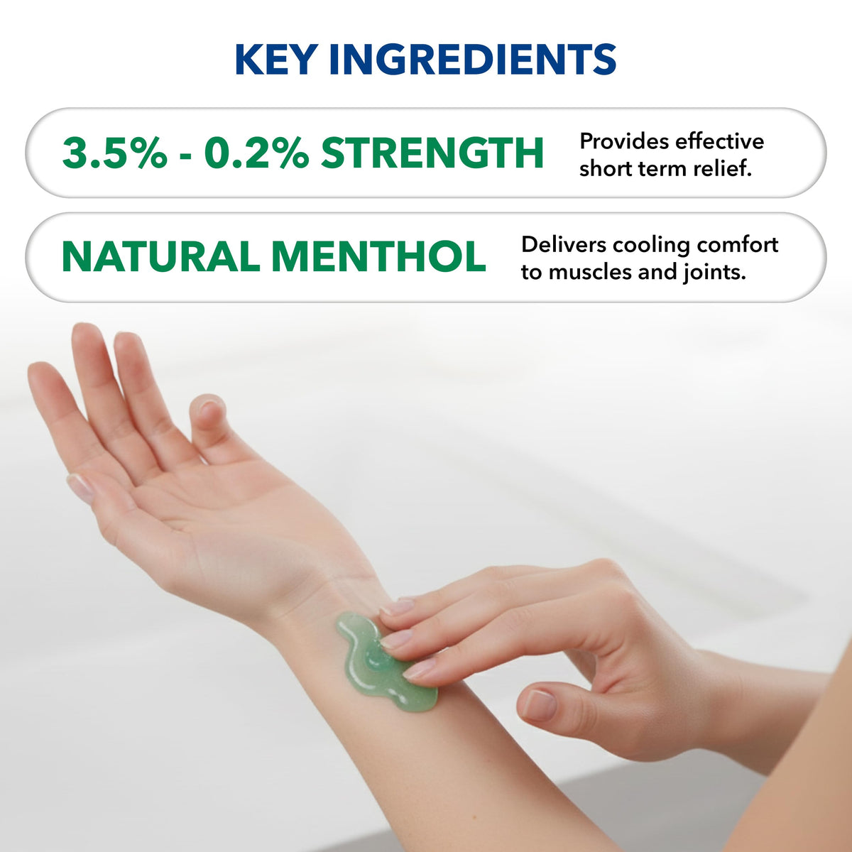 STRATUS PHARMACEUTICALS Arctic Relief Gel with Natural Menthol, 4 oz