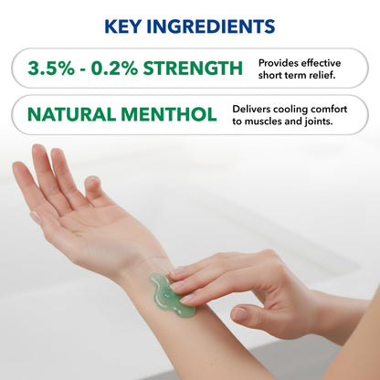 STRATUS PHARMACEUTICALS Arctic Relief Gel with Natural Menthol, 4 oz
