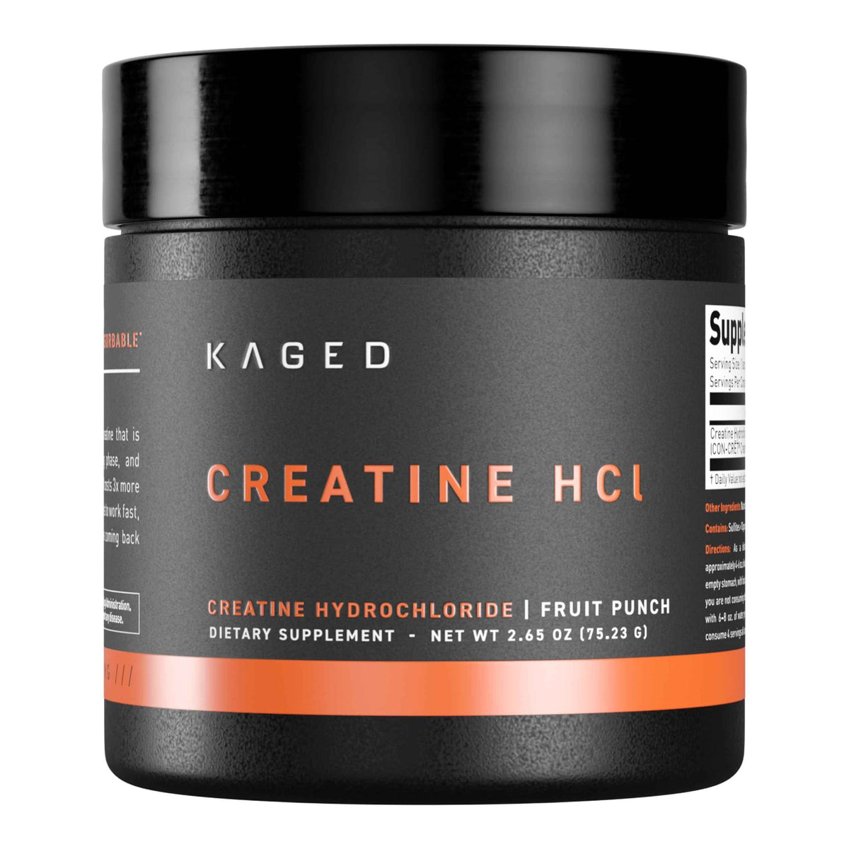 Kaged Creatine HCl Powder - 7X Concentrated vs Mono - Muscle Building & Recovery - High Absorption - No Bloating - Creatine for Men & Women