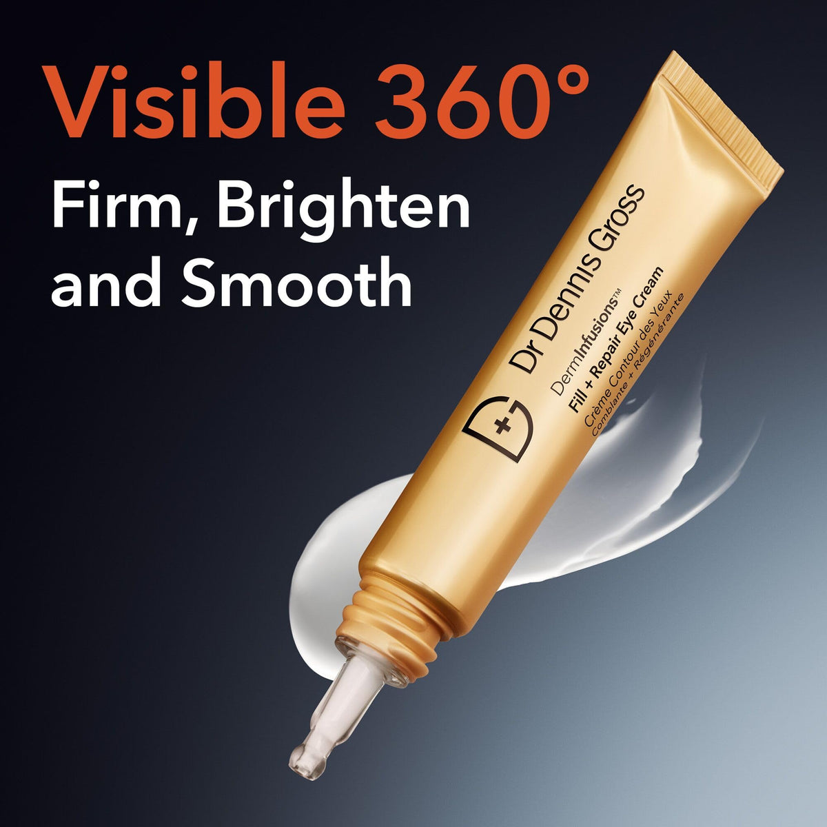 Dr Dennis Gross DermInfusions Fill + Repair Eye Cream (0.5 oz)