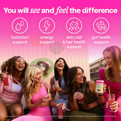 Belli Welli Fiber Supplement, Probiotics Fiber Powder Travel Pack for Women with Collagen & Electrolytes for Daily Gut Health & Debloating, Variety Pack, 10 Packets