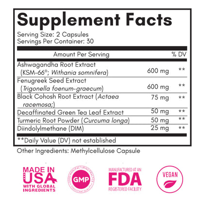 Wejoy Balance Menopause Supplements for Women - Uniquely Formulated