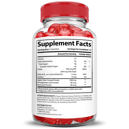 (3 Pack) Activboost Keto ACV Gummies Advanced Formula 1000MG Active Boost
