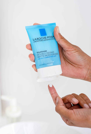 La Roche-Posay Toleriane Double Repair Matte Face Moisturizer, Daily Moisturizer For Oily Skin