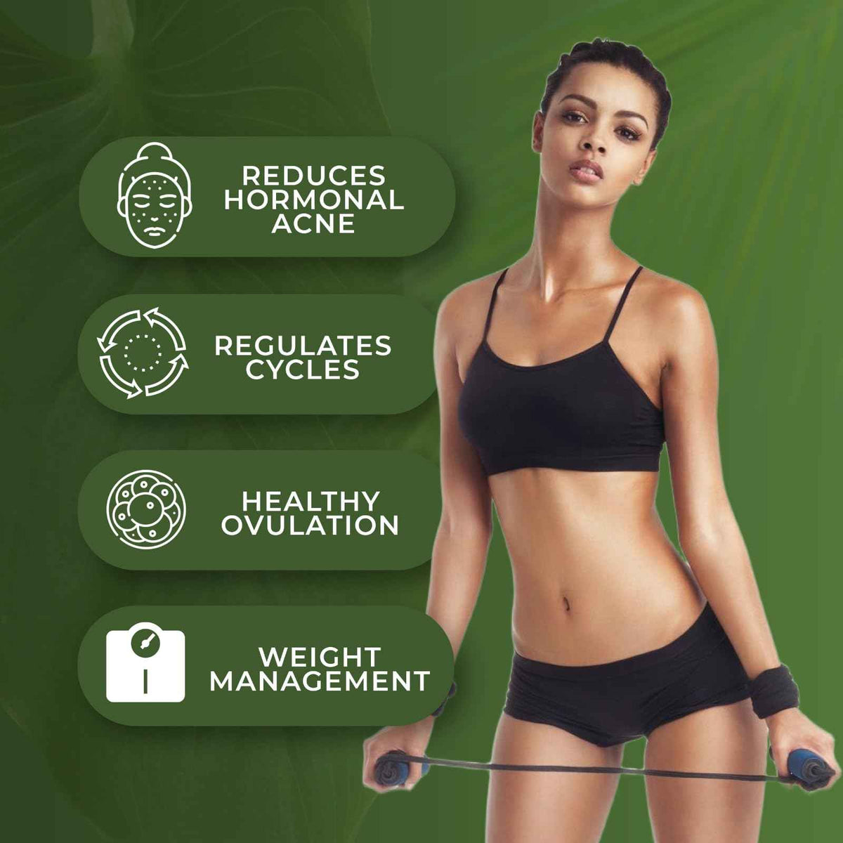 Hormonal Balance & Reproductive Health Support for Women, IVF Success, Metabolic & Bone Health, with Bioavailable Folate, Vitamin D3, and Inositols - Family-Owned, All-Natural Formula