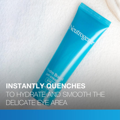 Neutrogena Hydro Boost Under Eye Cream (0.5 oz) - Hydrating Gel-Cream with Purified Hyaluronic Acid | Fragrance-Free & Non-Comedogenic