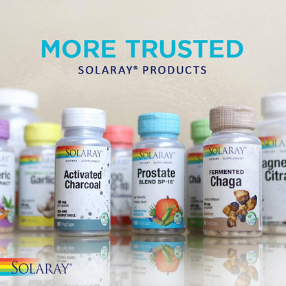 SOLARAY Beta Glucan with Vitamin C | Immune Support | 60 VegCaps