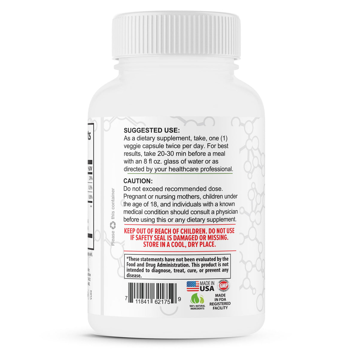 100% Pure Garcinia Cambogia Extract – 95% Natural HCA 1368mg per Serving – Fast Weight Loss Support, All-Natural Appetite Suppressant – for Men & Women - 30 Servings