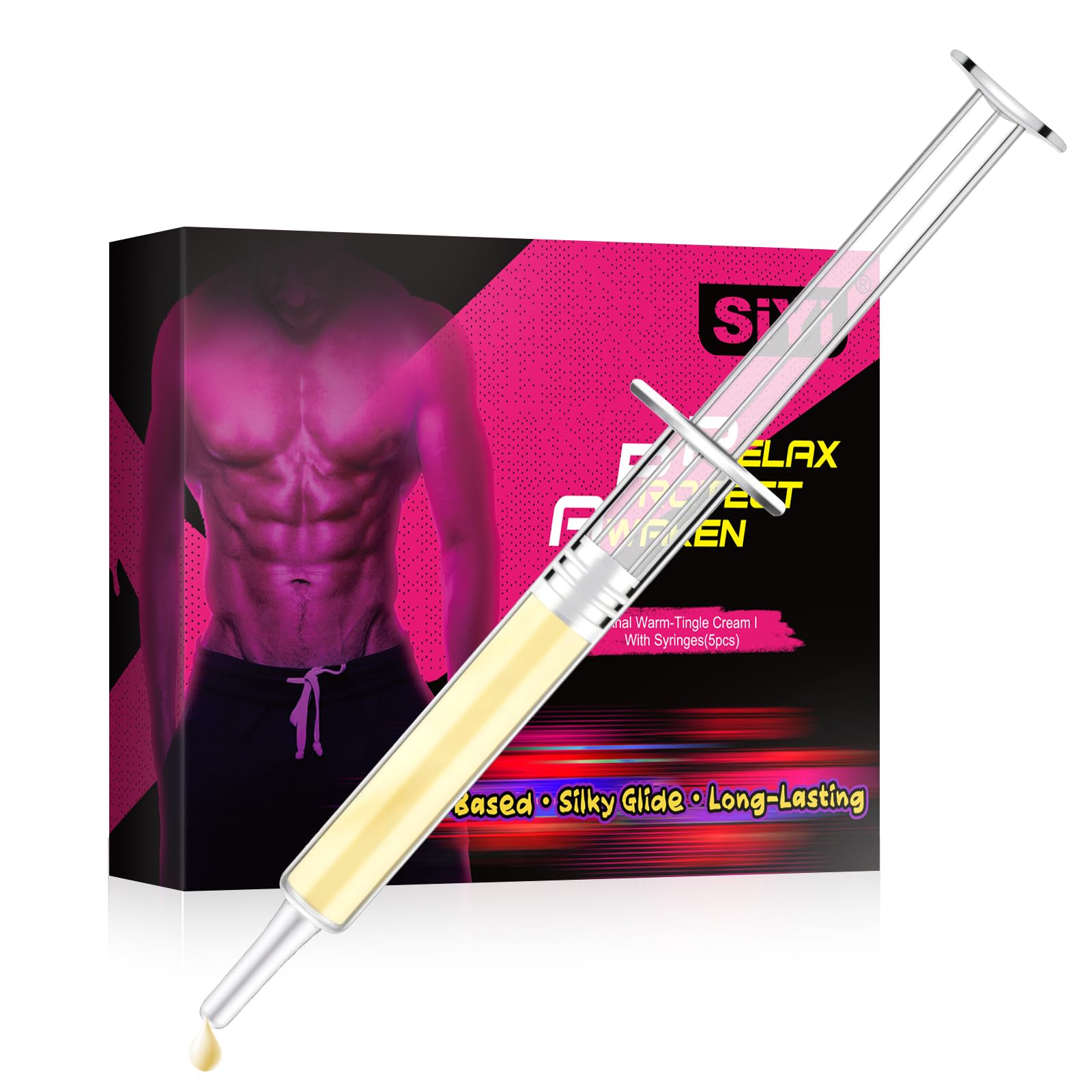 Anal Lube Applicator Set, 5 Pre-Filled Pleasure Gel