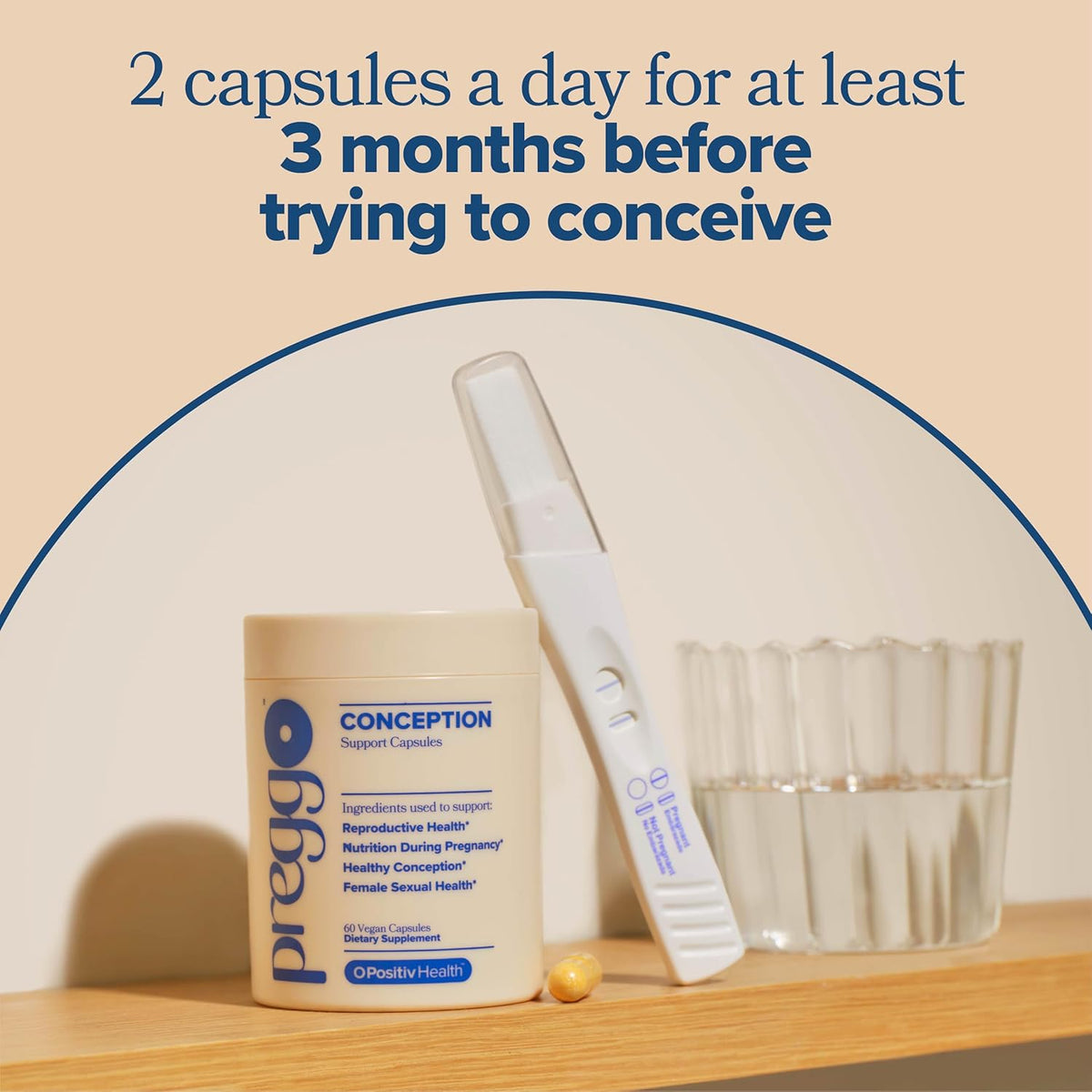 PREGGO Conception Support with CoQ10 - OBGYN-Formulated - 30-Day Supply