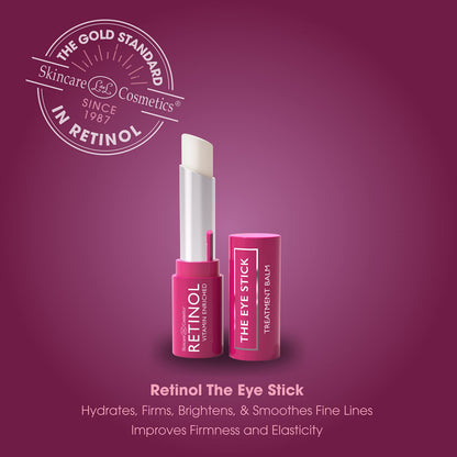 LIVAURA Retinol Anti-Aging Eye Stick – Vitamin A, C & E Recovery Balm
