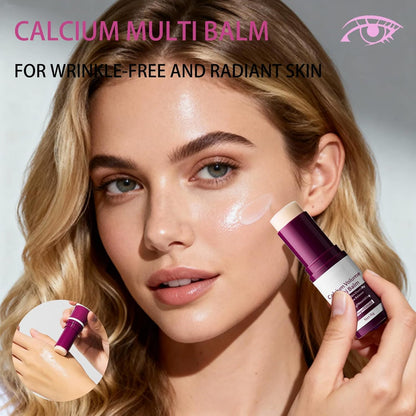 ONMYLOVIN Calcium Multi Balm Stick - Collagen Face & Neck Treatment (2-Pack)