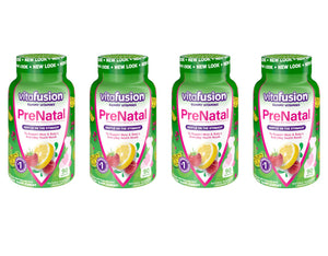 Vitafusion Prenatal, Gummy Vitamins VTiCxz, 4Pack (90 Count)