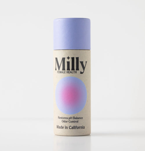 Milly Health Boric Acid Vaginal Suppositories - Restores pH Balance and Supports Odor Control 