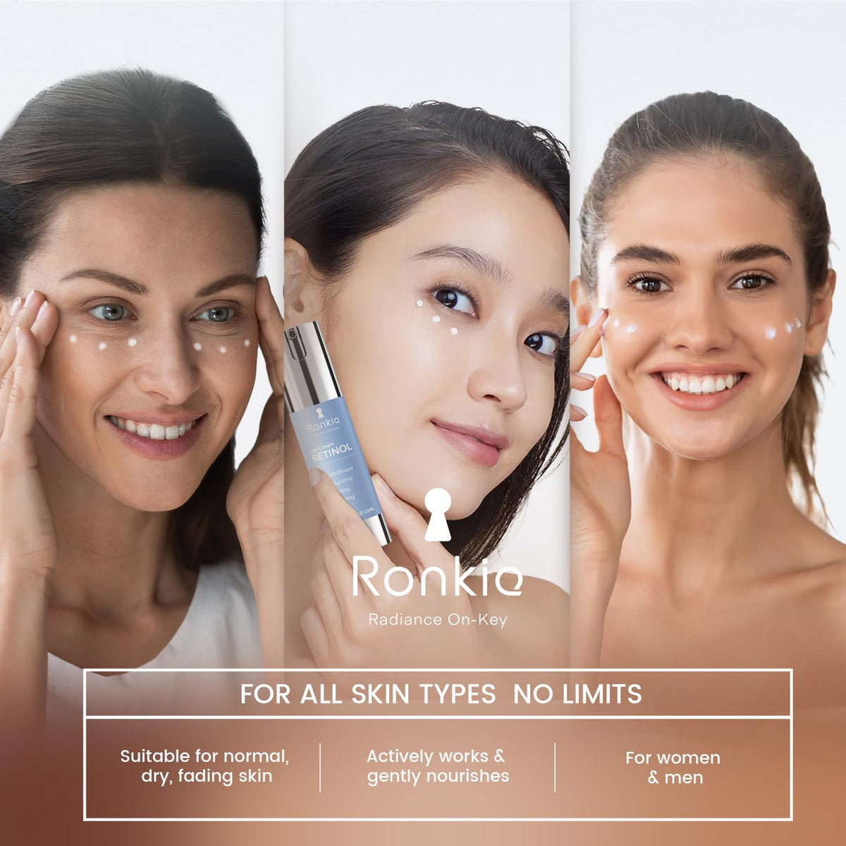 Retinol Night Care Eye Cream - Anti-Wrinkle & Dark Circles Treatment