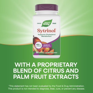 Nature's Way Sytrinol Cholesterol Control; Premium Blend; 60 Softgels Nature's WayBuy Supplements Australia