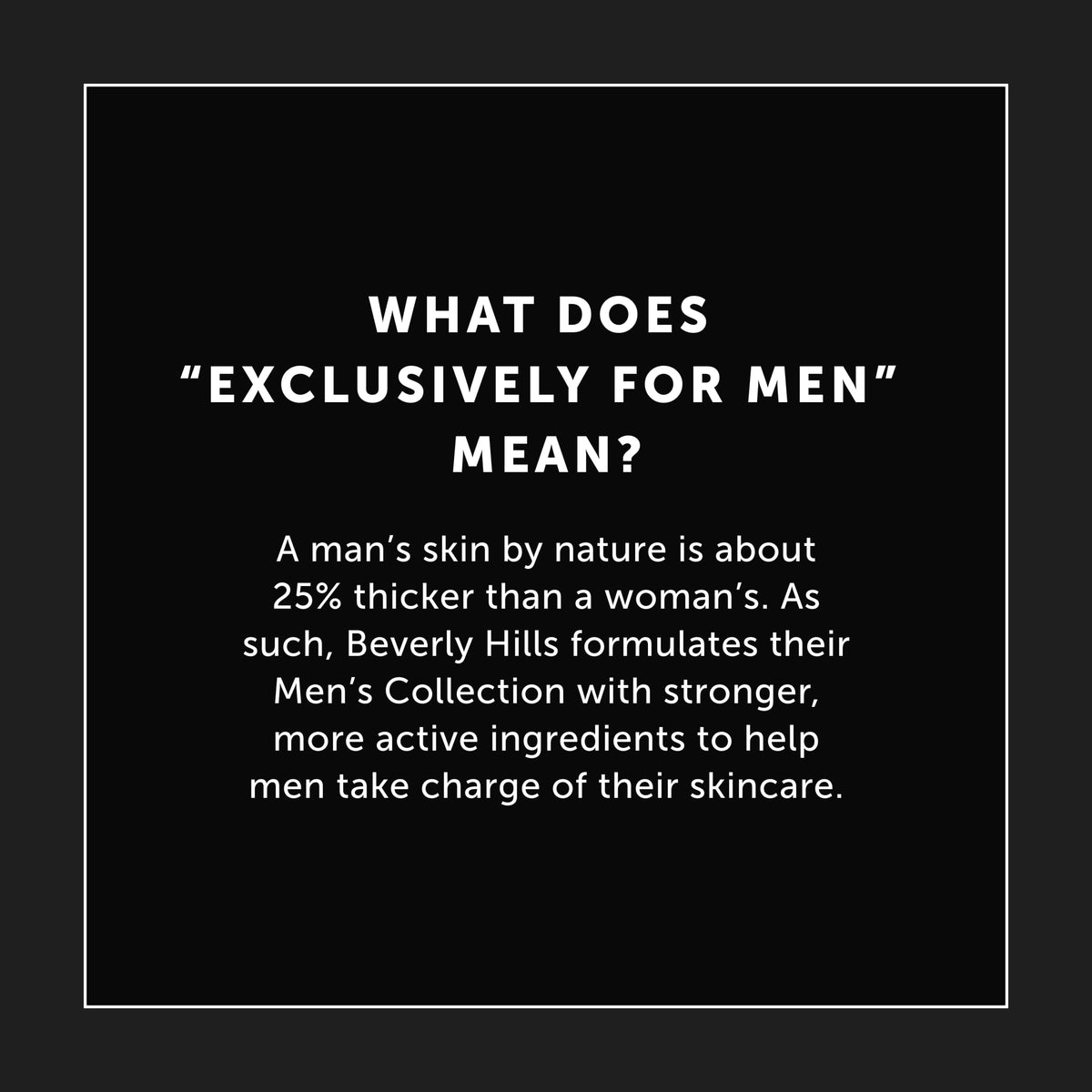 Beverly Hills Men's Instant Facelift & Eye Serum – Dark Circles, Puffy Eyes & Wrinkle Treatment