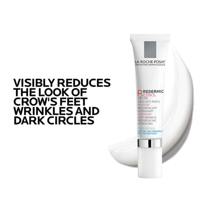 La Roche-Posay Redermic R Eyes (0.5 fl oz) - Anti-Aging Retinol Eye Cream for Wrinkles & Dark Circles