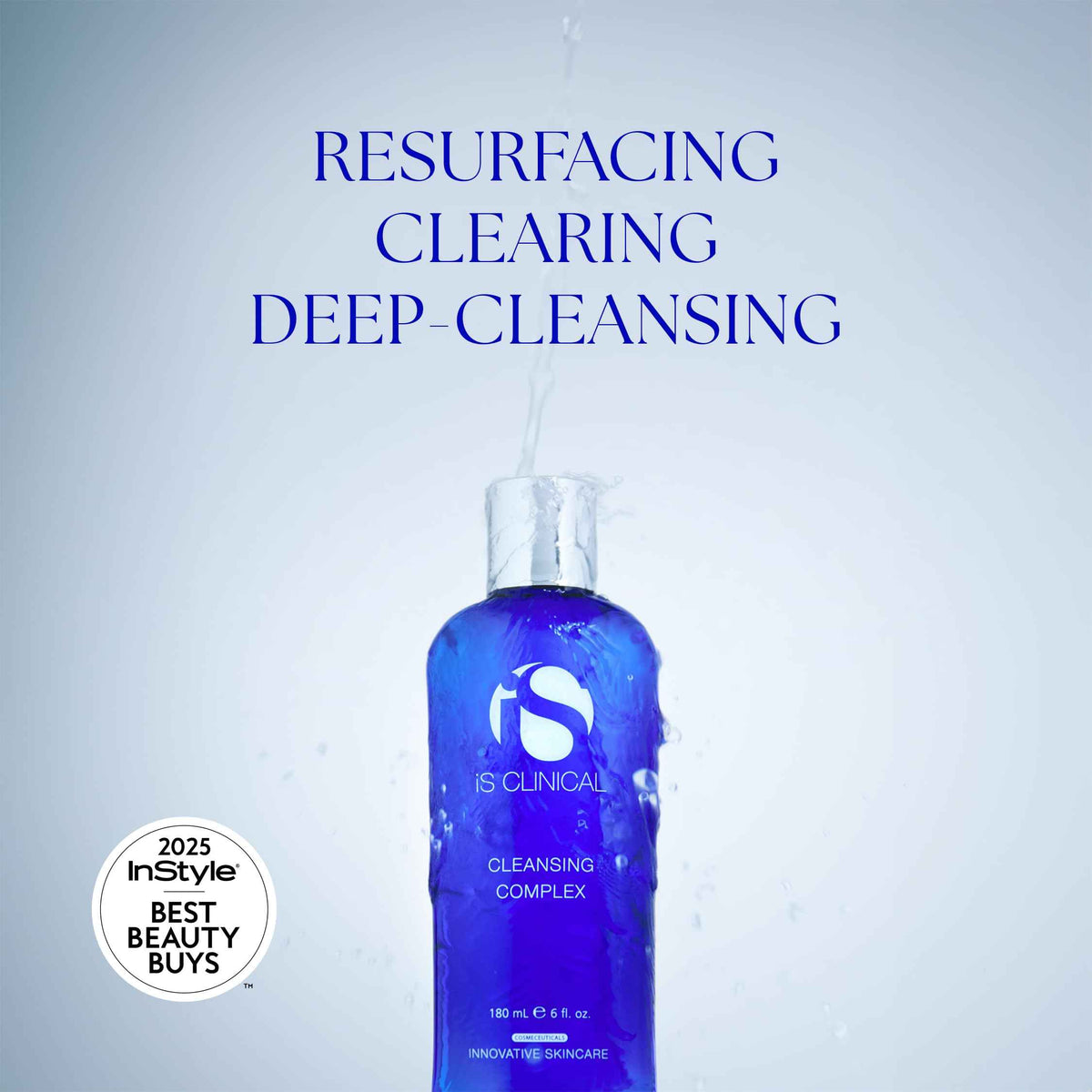 iS CLINICAL Cleansing Complex, 3in1 Gentle deep pore cleanser Face Wash and Makeup remover, Helps blemish-prone skin