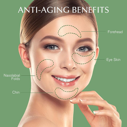 Under Eye Patches for Puffiness Kit - Green Tea & Caffeine (120 Pcs)