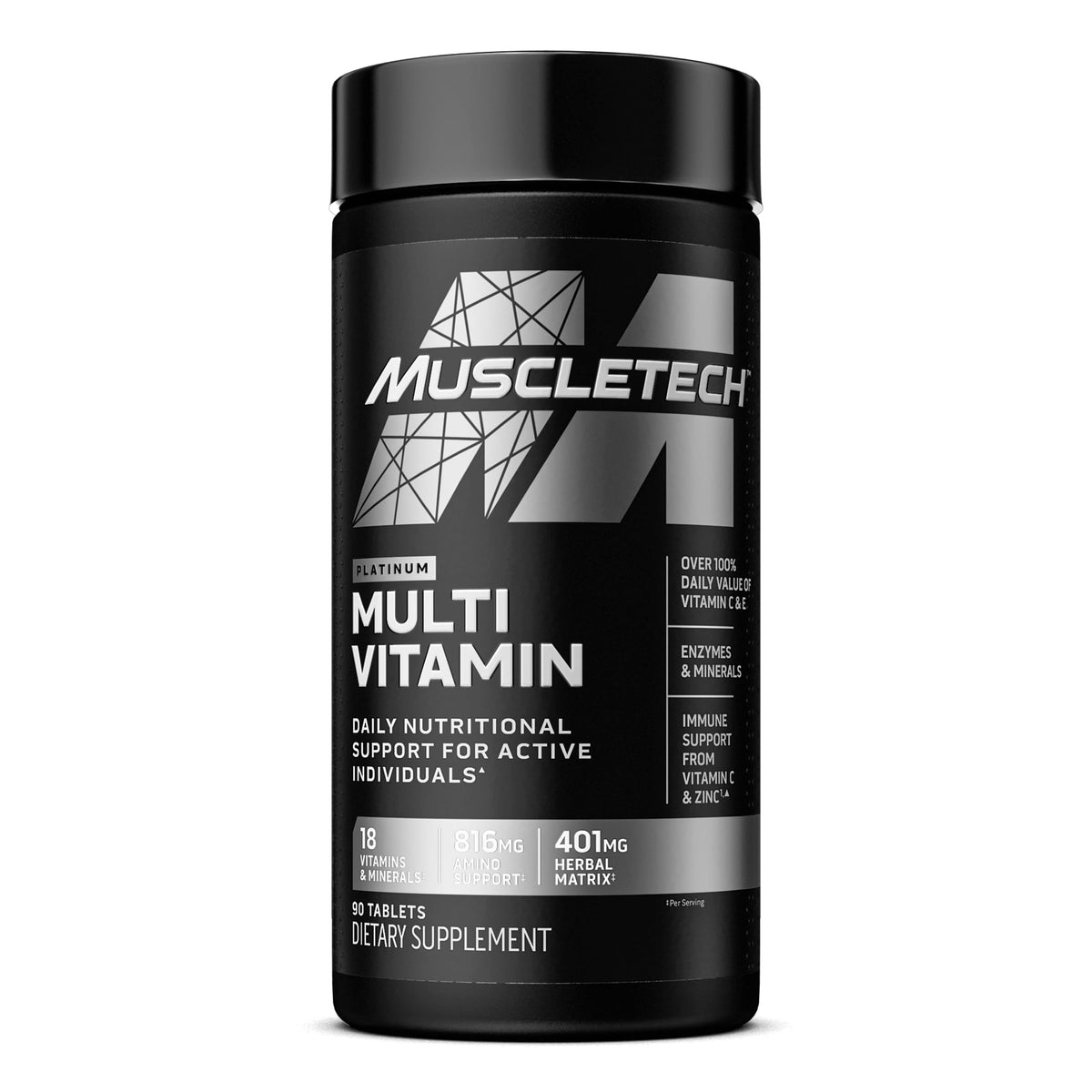 MuscleTech Nitro-Tech Ripped | Lean Whey Protein Powder/Isolate & Platinum Multivitamin