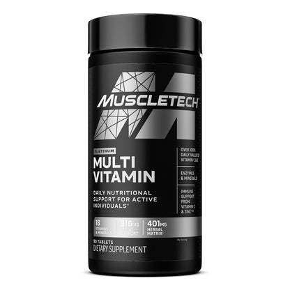 MuscleTech Nitro-Tech Ripped | Lean Whey Protein Powder/Isolate & Platinum Multivitamin