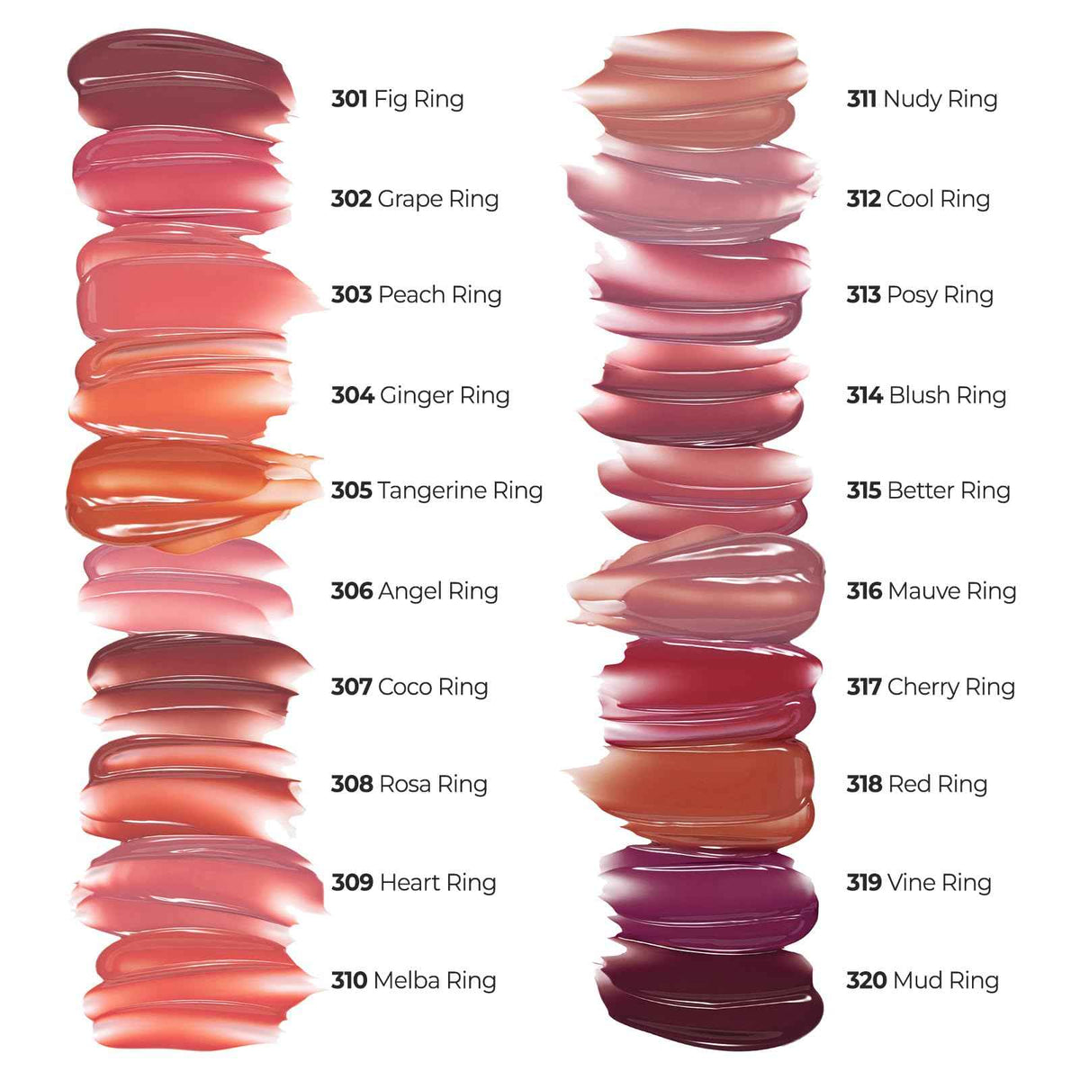 Laka Jelling Nude Gloss, Sheer Hydrating Lip Oil with No Stain, Non-Sticky, Nourishing Gloss for a Glowy Look, K-Beauty (#301 Figring, 1.9g/0.07oz)