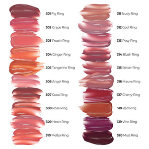 Laka Jelling Nude Gloss, Sheer Hydrating Lip Oil with No Stain, Non-Sticky, Nourishing Gloss for a Glowy Look, K-Beauty (#301 Figring, 1.9g/0.07oz)