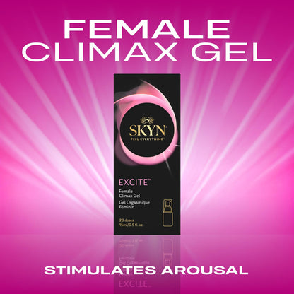 SKYN EXCITE Female Sexual Stimulating Gel, 0.5 Ounce