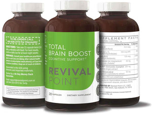 Total Brain Boost Supplement - 1 Bottle