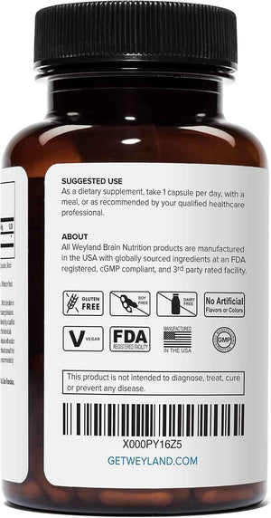 Lithium Orotate - 5mg of Elemental Lithium, 60 Vegetarian Capsules (Pack of 2)
