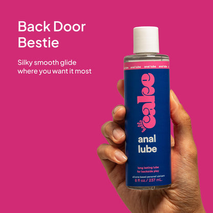 Hello Cake Anal Lube - Silicone-Based Personal Lubricant, 8 fl oz