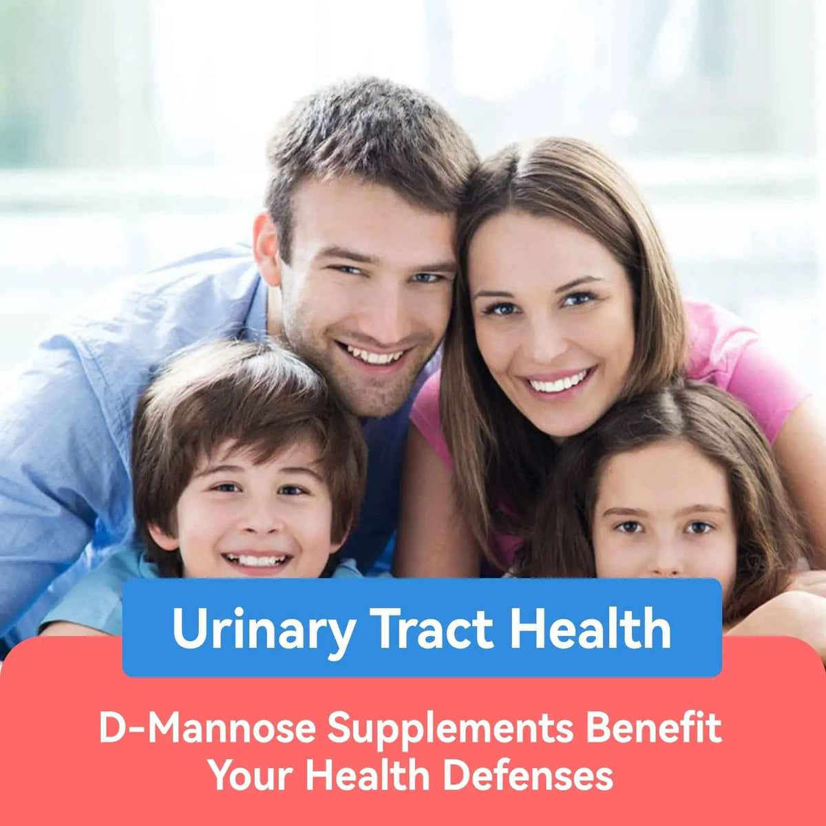 EAZGOO D-Mannose Supplement - 1000mg Capsules with Cranberry, Vitamin C, Hibiscus & Dandelion Extract, Support Urinary Health, D Mannose & Cranberry Capsules, 90 Count(Pack of 2)