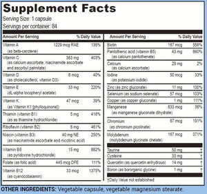 Life Enhancement One-Per-Meal Radical Shield - Multi-Antioxidant, Multivitamin and Multimineral Supplement - 84 Servings Life Enhancement buy supplements Au